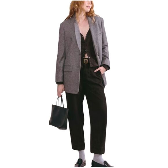 Everlane The Utility Pant In Buttersoft Black Size 6 - Picture 1 of 13